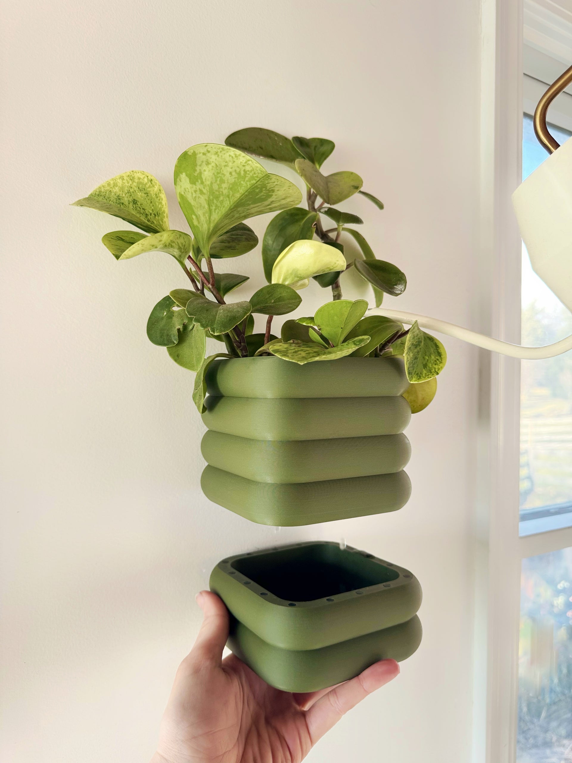 MagPlanter | Versatile Mountable Planters - Olive Green