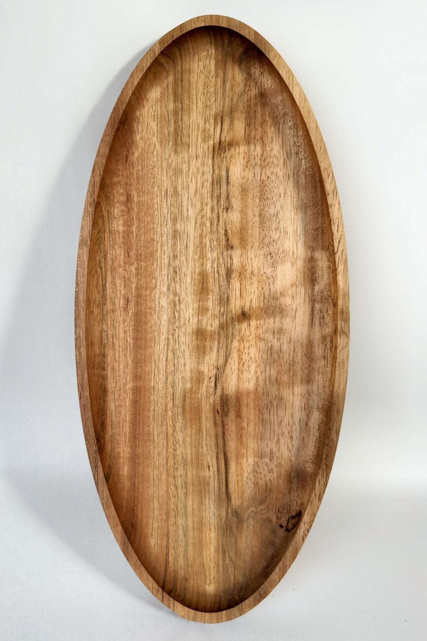 Acacia Oval Catch Tray - Cypress Creative Co